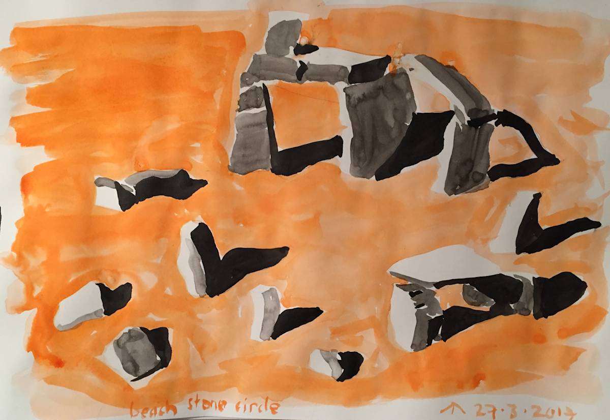 Beach Stone Circle by Martin Briggs, Image 1.