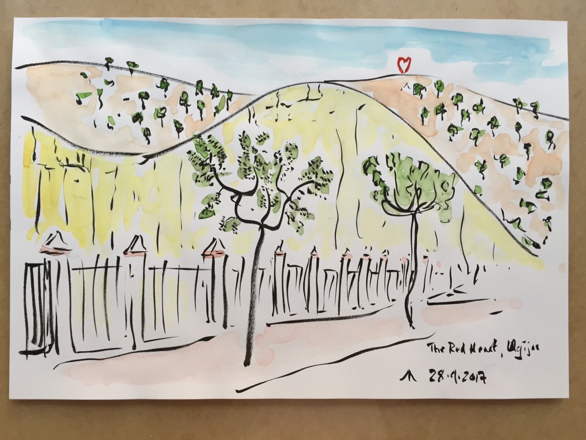 The Red Heart, Ugijar by Martin Briggs 