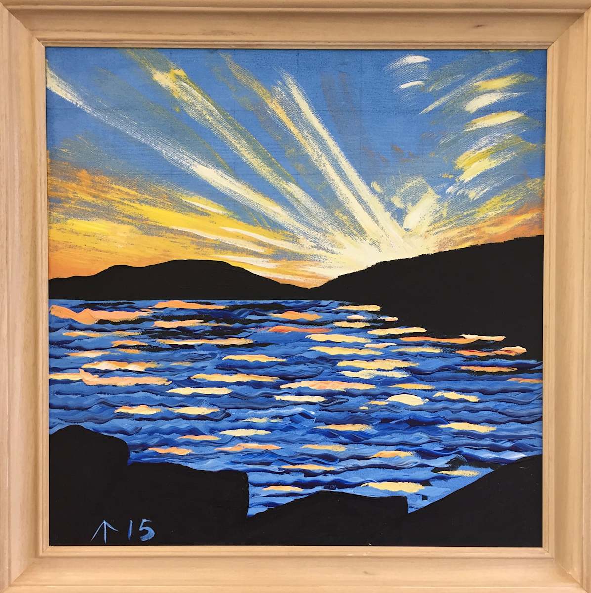 Sunset, Llyn Celyn by Martin Briggs, Image 1.