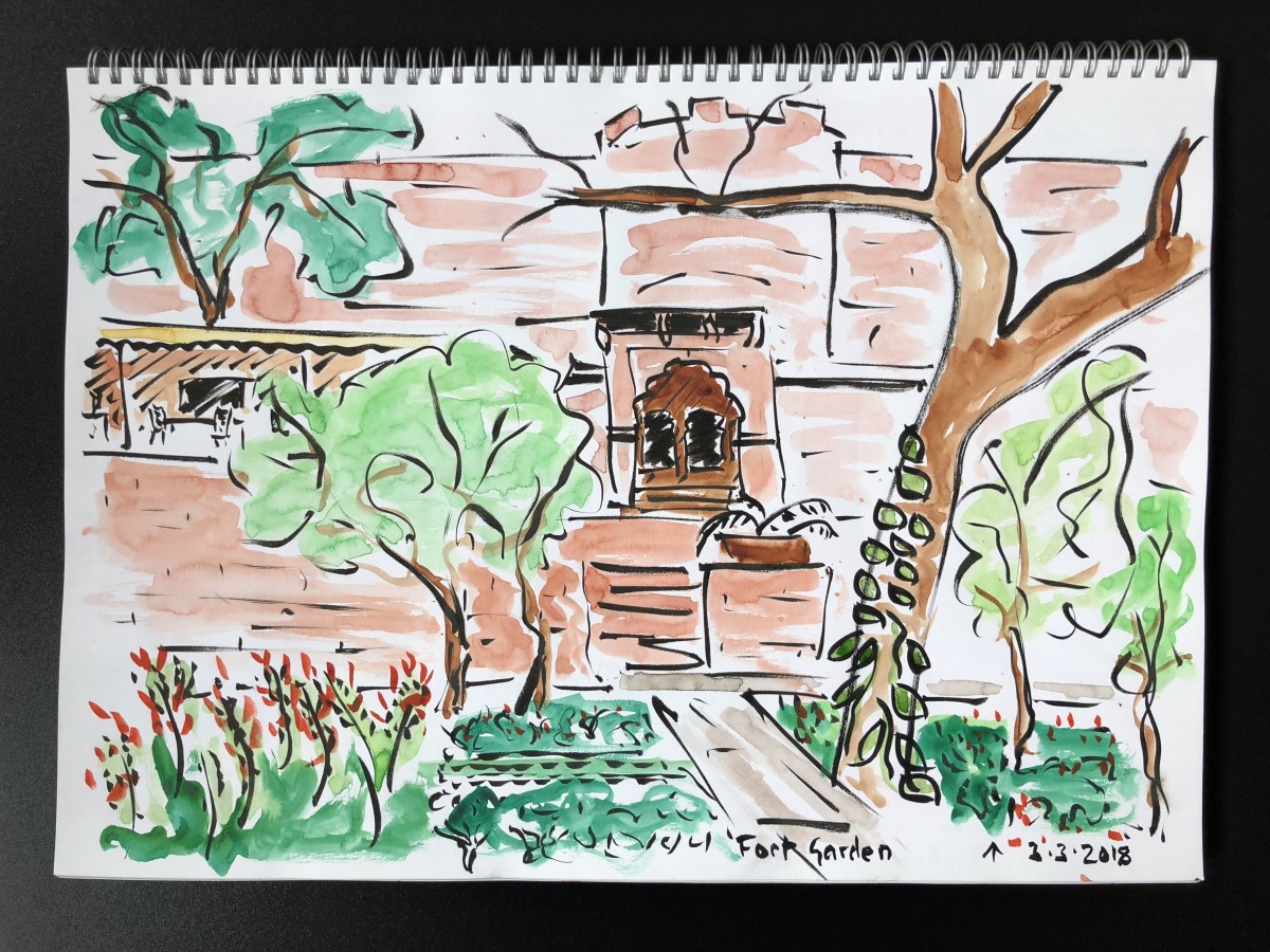 Foret Garden by Martin Briggs 