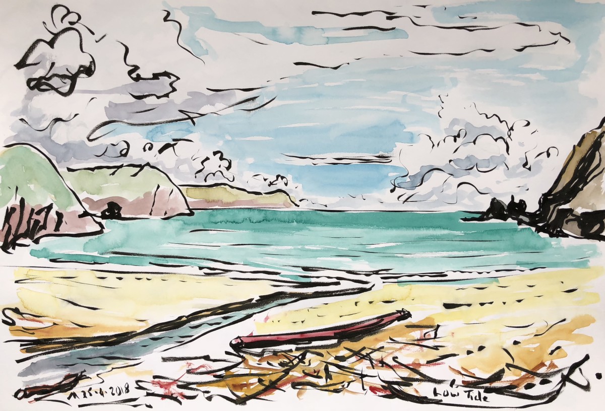 Low Tide by Martin Briggs 