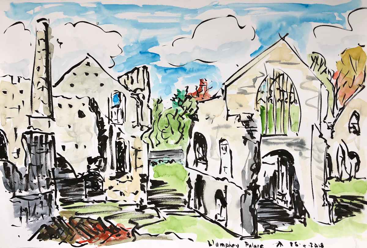 Llamphey Palace by Martin Briggs, Image 2.