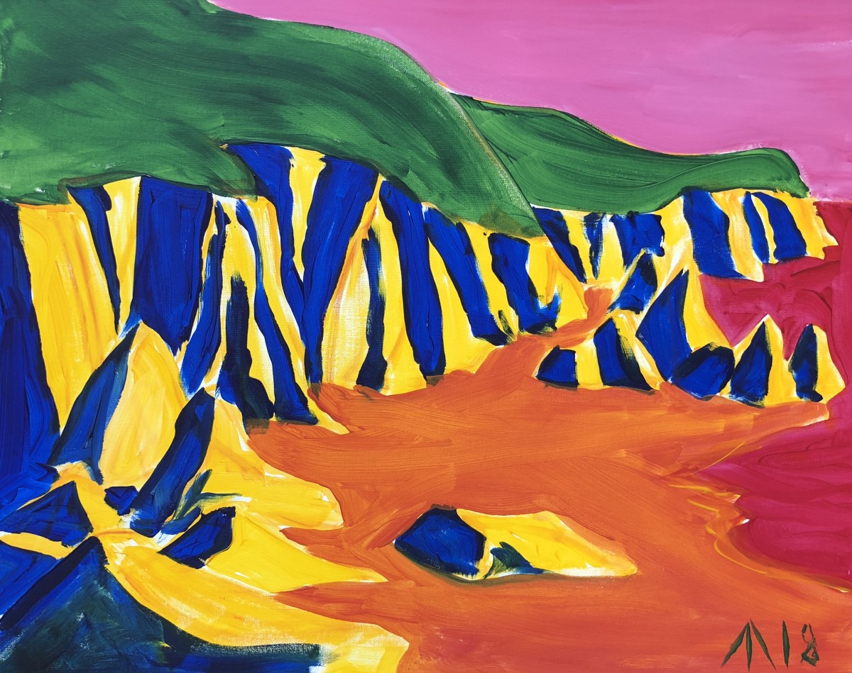 Cliff Study by Martin Briggs 