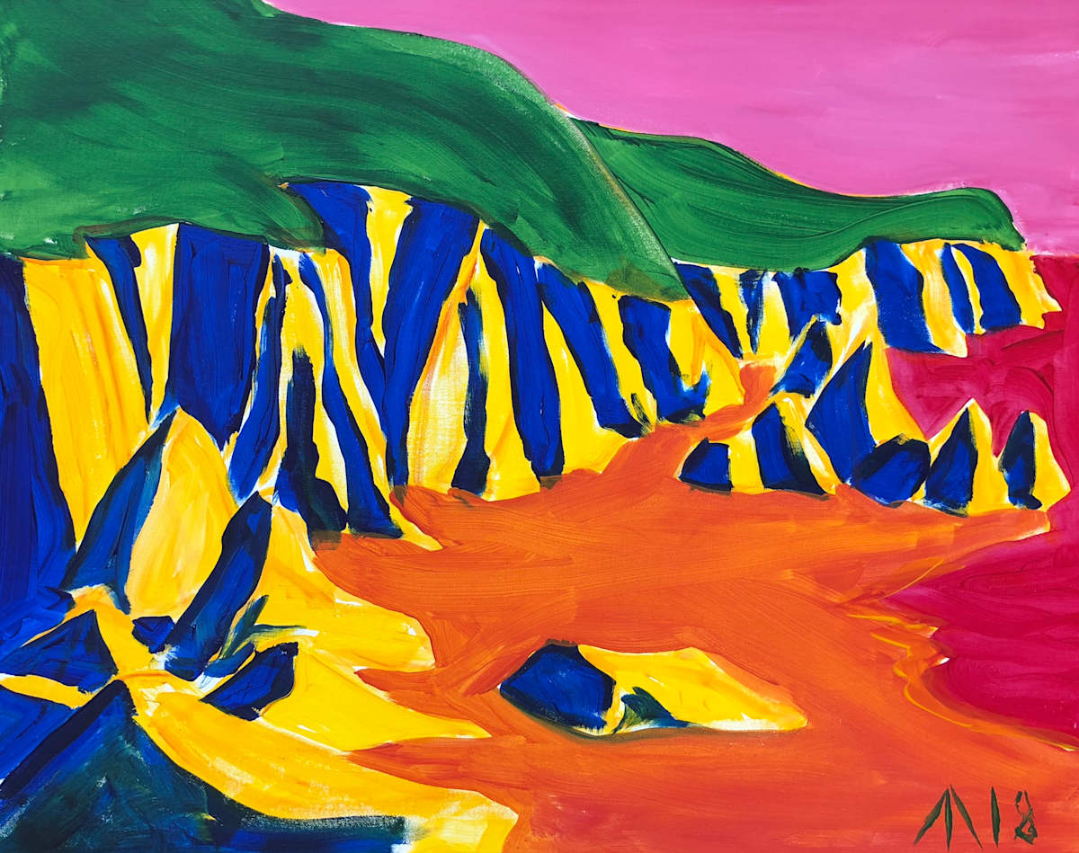 Cliff Study by Martin Briggs, Image 2.