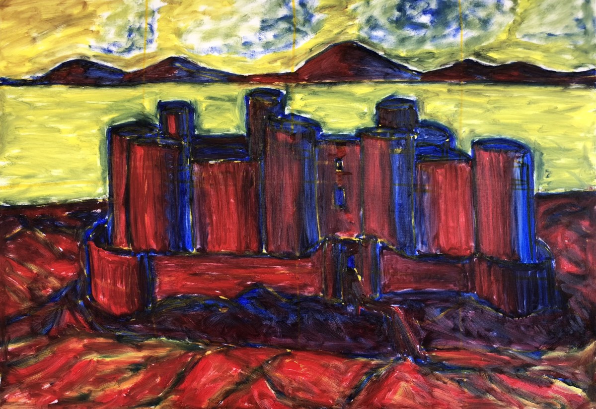 Harlech as a Malevolant Structure by Martin Briggs 