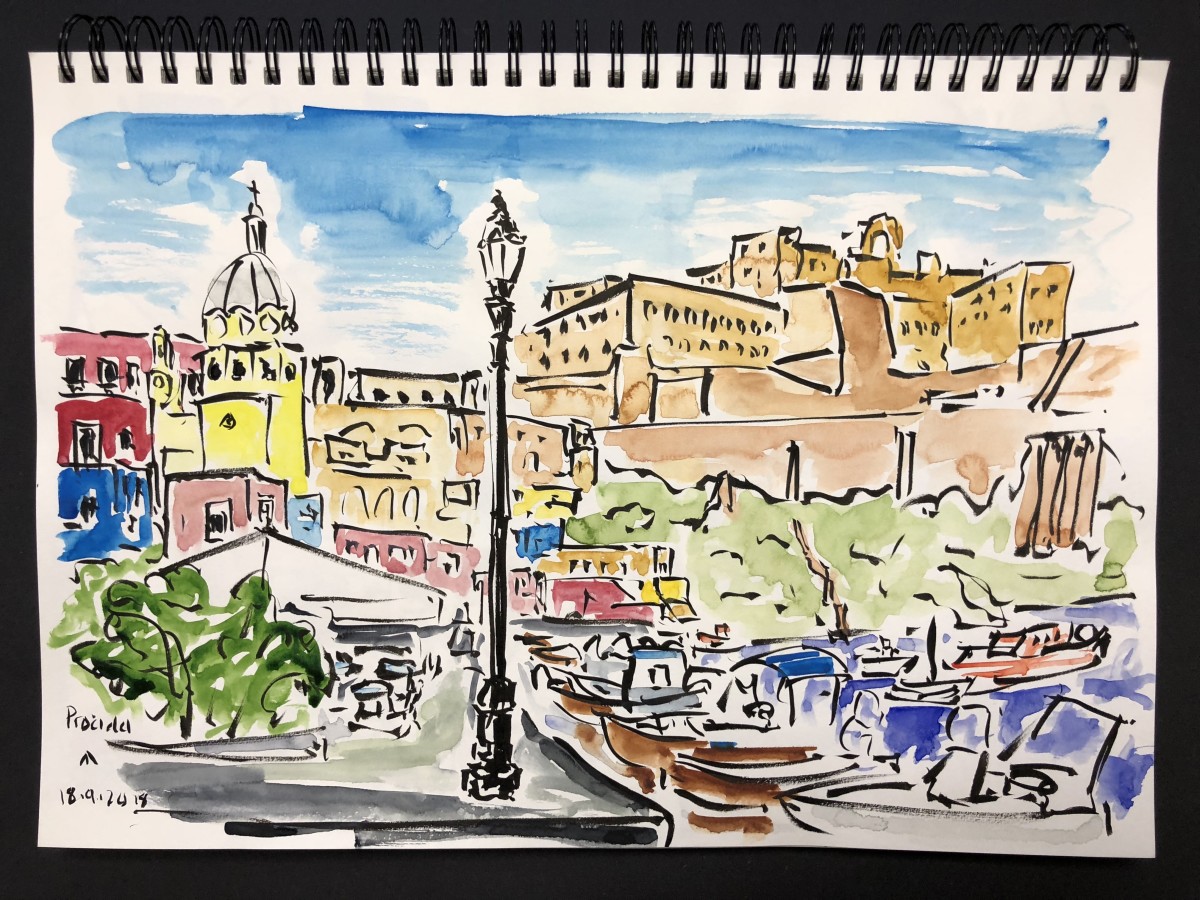 Procida by Martin Briggs 