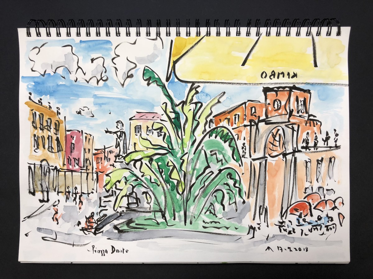 Piazza Dante by Martin Briggs 