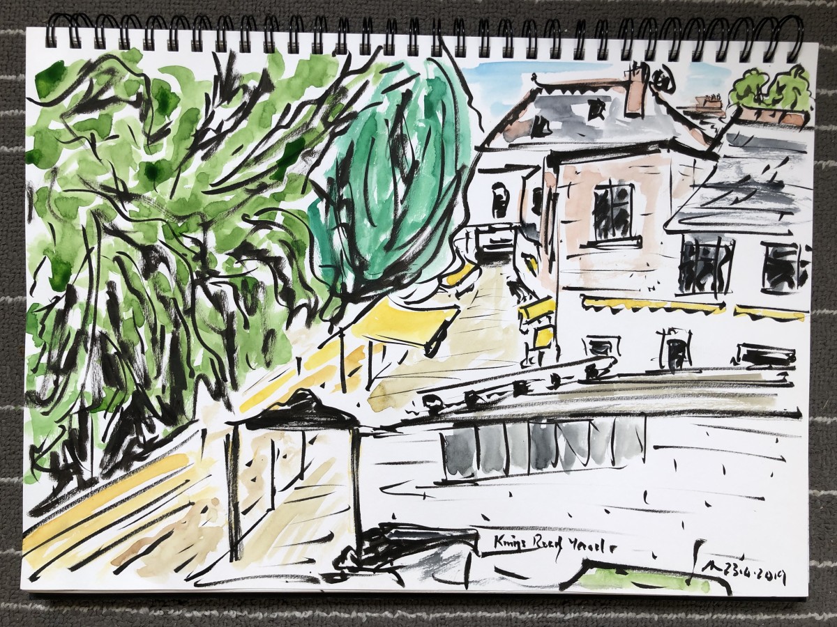 Kings Road Yard by Martin Briggs 