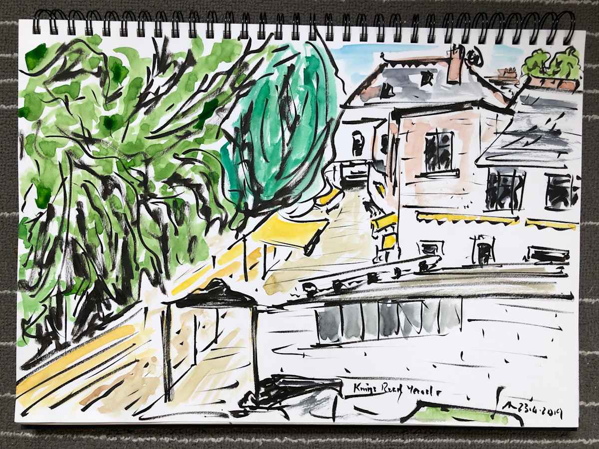 Kings Road Yard by Martin Briggs, Image 1.