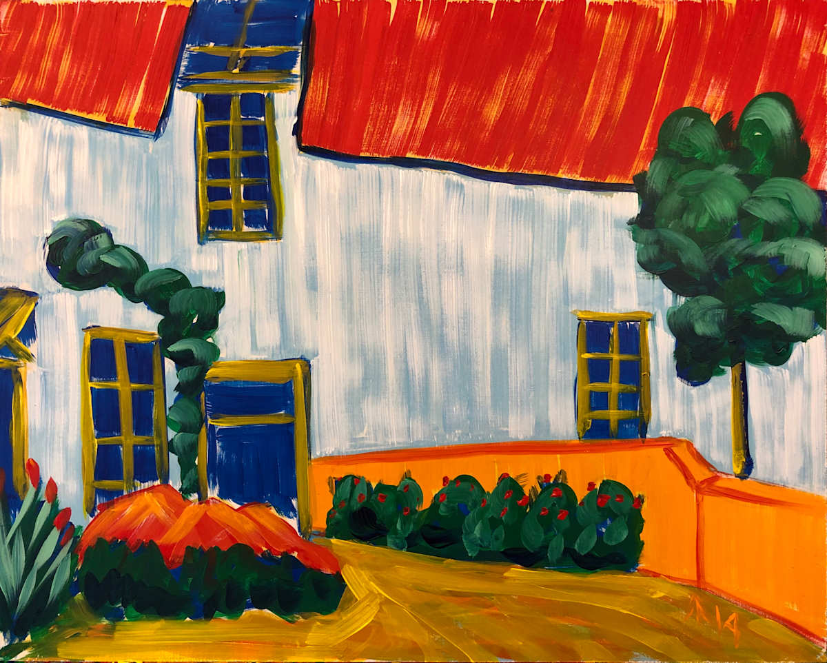Farmhouse Auvers by Martin Briggs, Image 2.