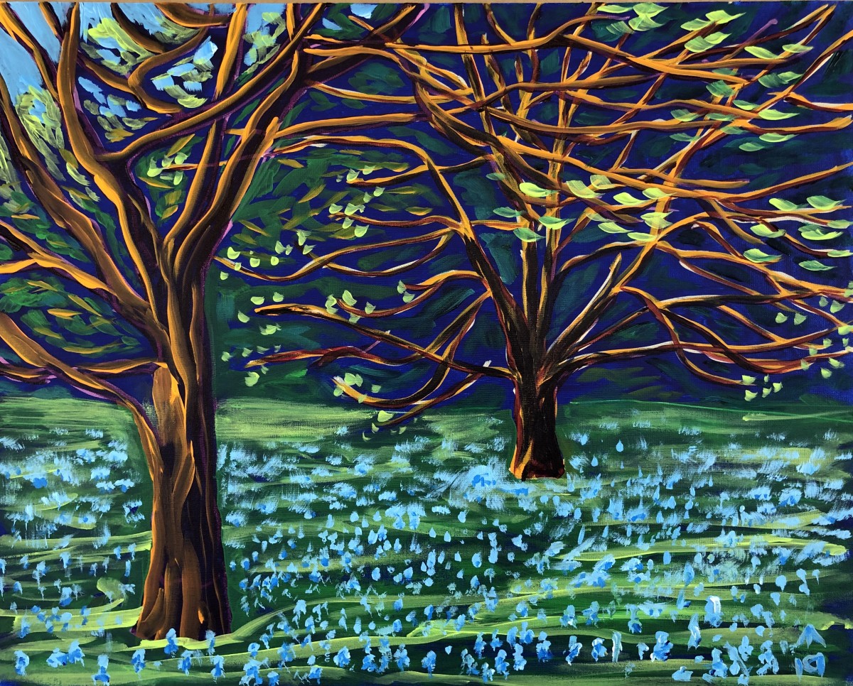 Bluebell Study II by Martin Briggs 