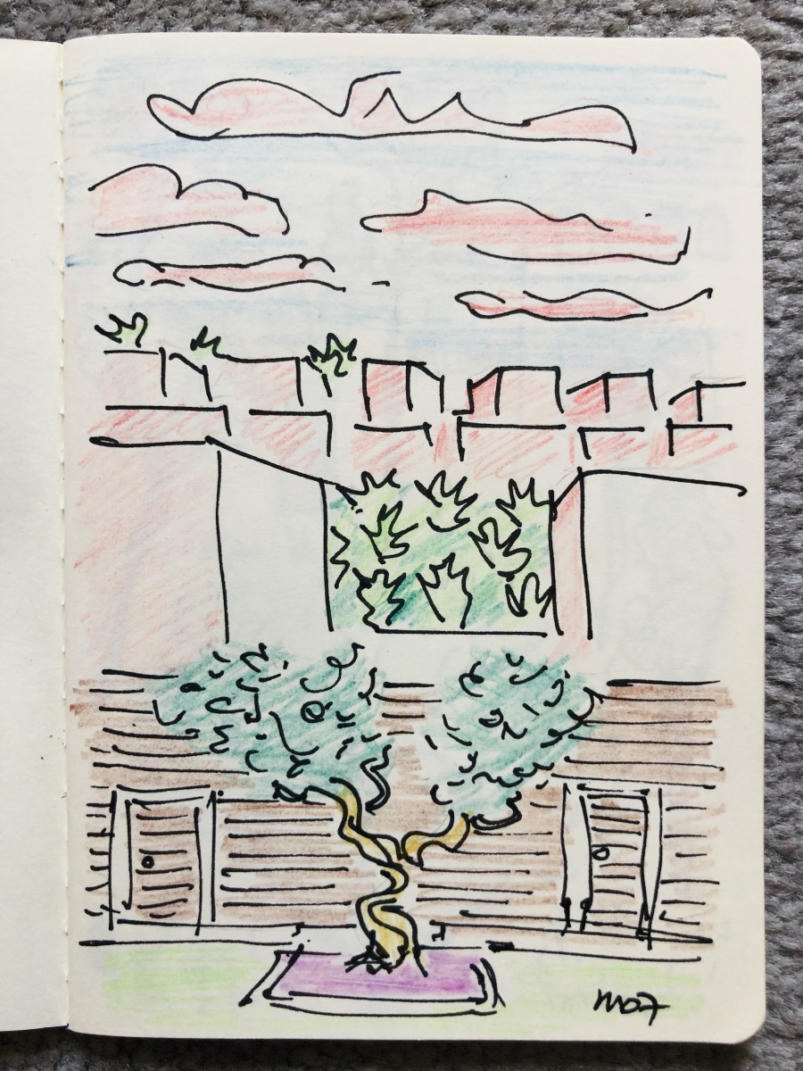 Casa del Mar - Sunset by Martin Briggs 