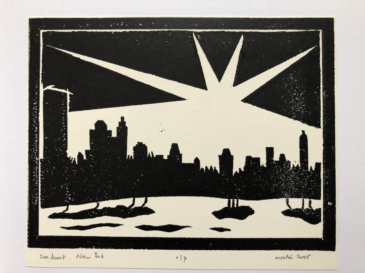 Sunburst New York by Martin Briggs 