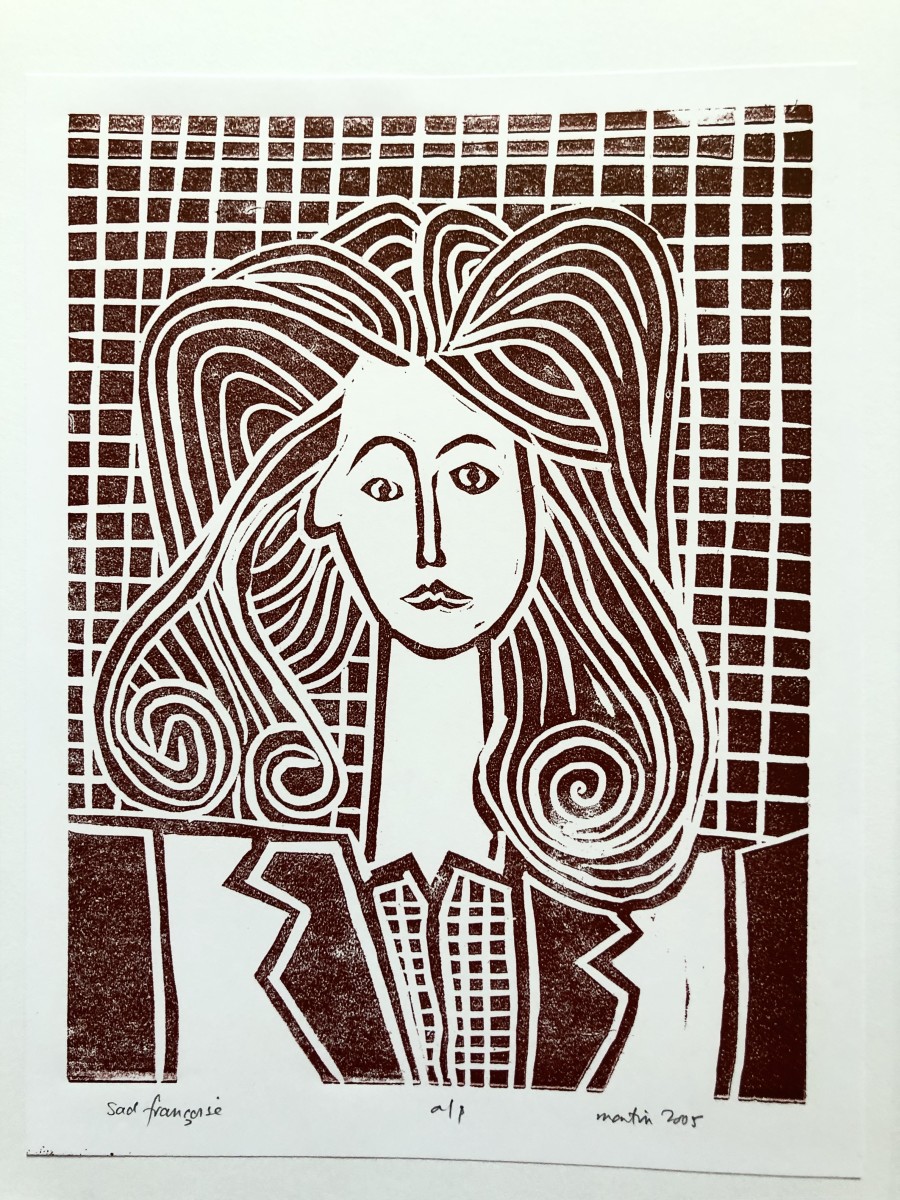 sad francoise by Martin Briggs 