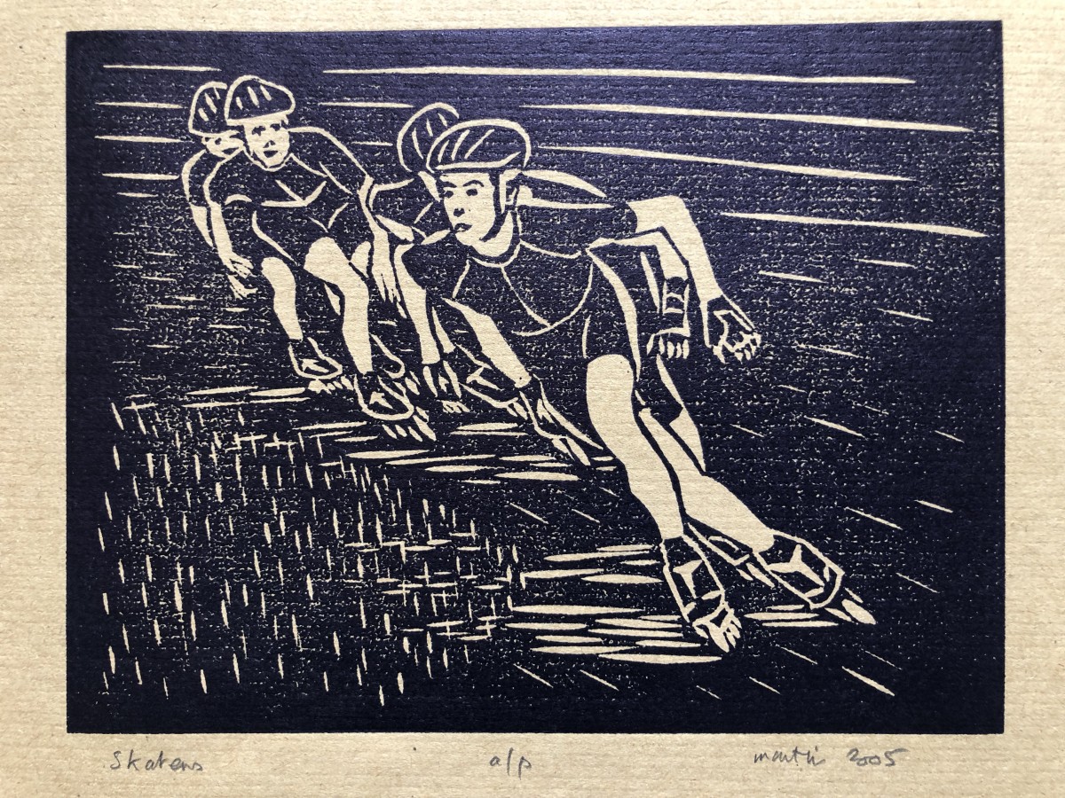 Skaters by Martin Briggs 