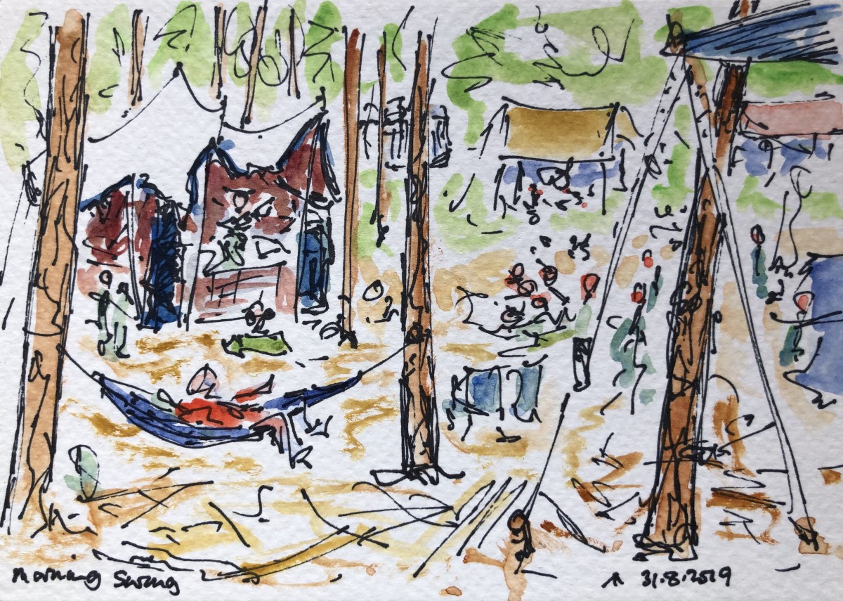 Morning Swing by Martin Briggs 