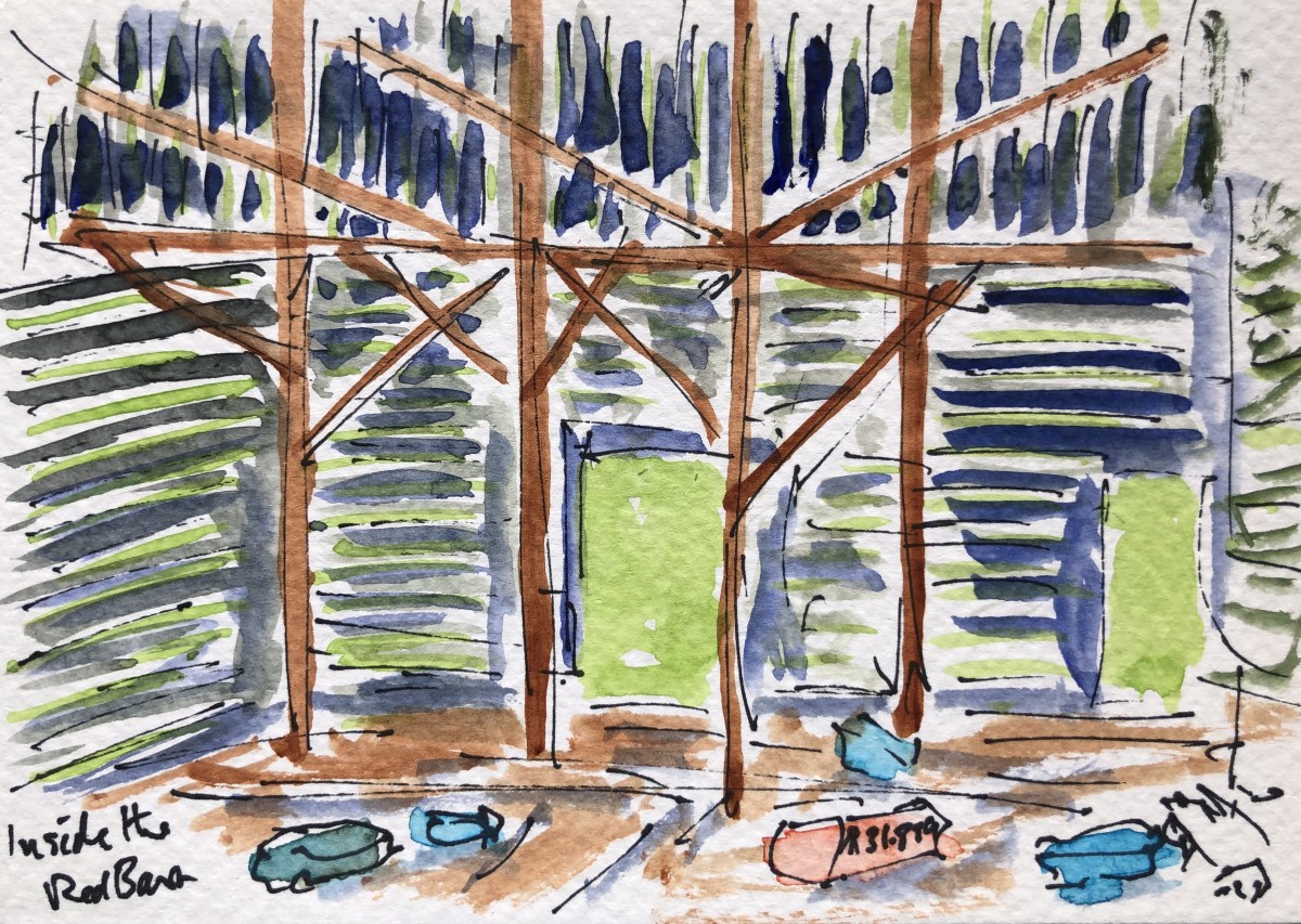 Inside the Red Barn by Martin Briggs 