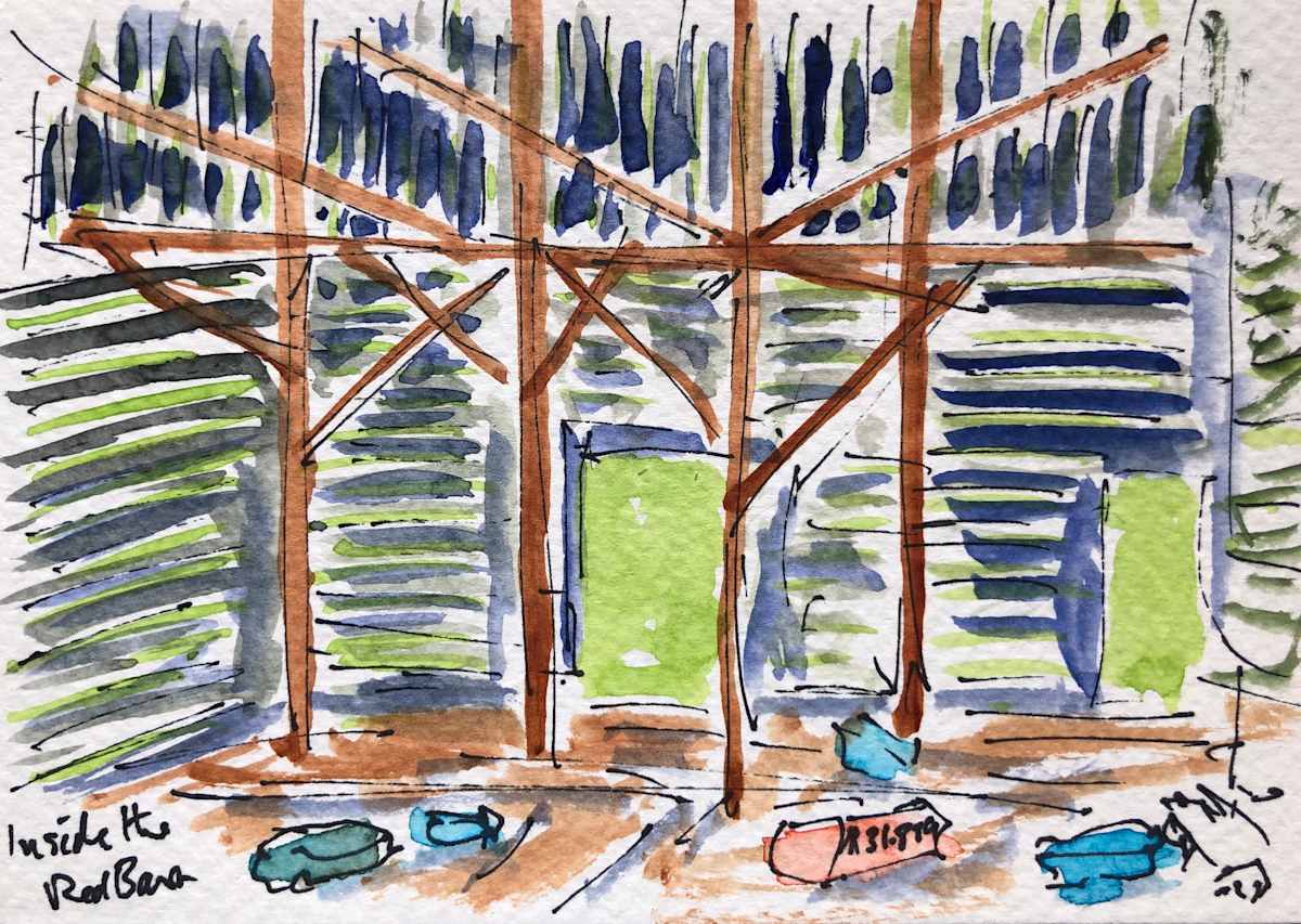 Inside the Red Barn by Martin Briggs, Image 1.