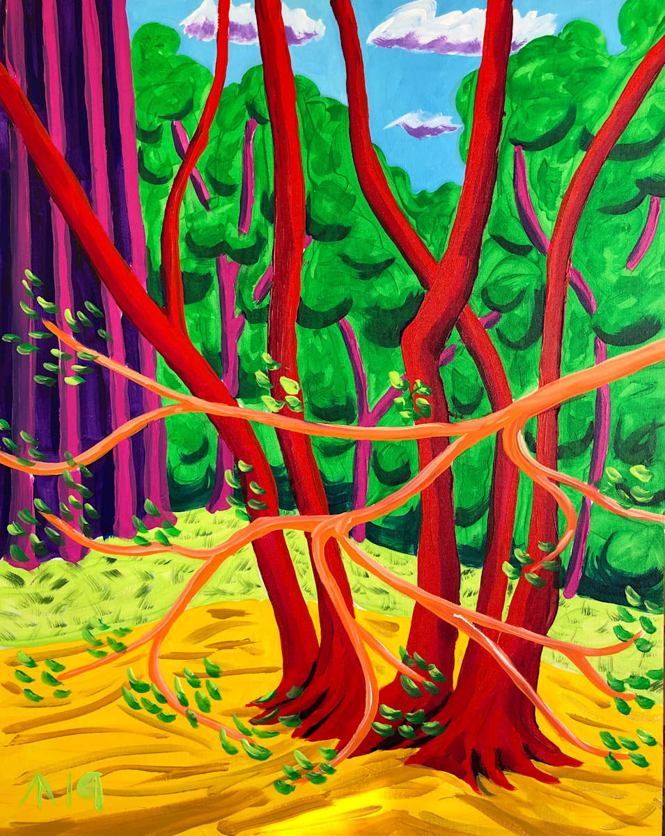 The Red Trees (II) by Martin Briggs, Image 1.