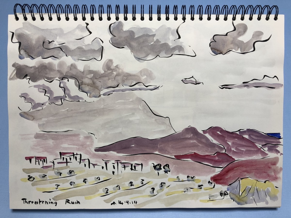 Threatening Rain by Martin Briggs 