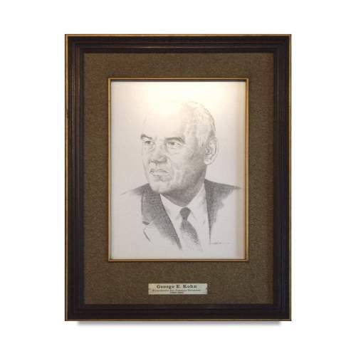 George E. Kohn by José Chávez Huacuja, Image 1.