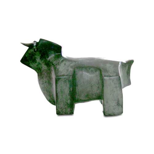 Toro cubista by Heriberto Juárez, Image 1.