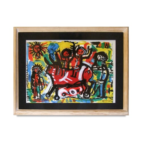 Niños con toro by Heriberto Juárez, Image 1.