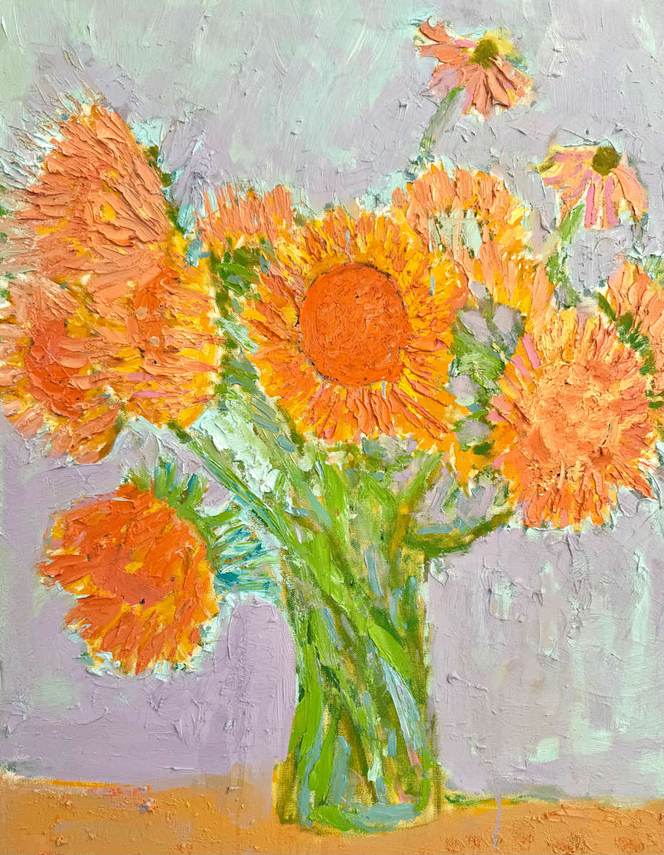 Sunflowers in Sprimg by Kate Geraci, Image 1.