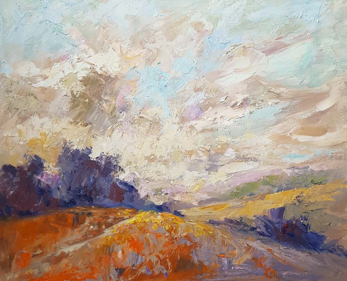 Footpath over the Downs by Melanie Cambridge, Image 1.