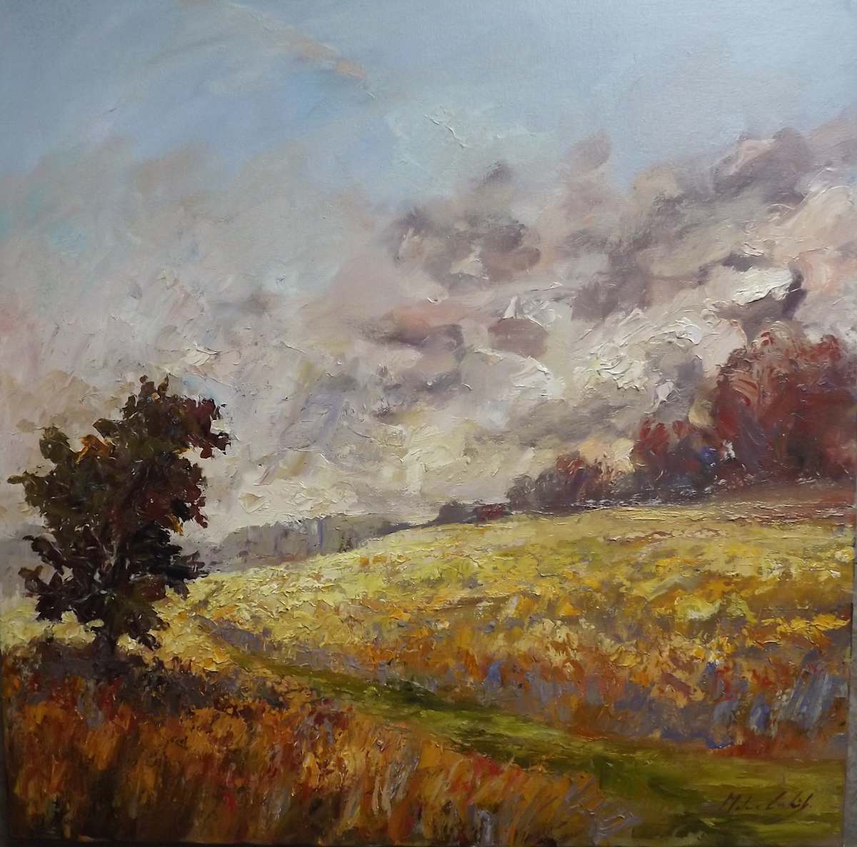 Golden Evening, Riddlesdown by Melanie Cambridge, Image 1.