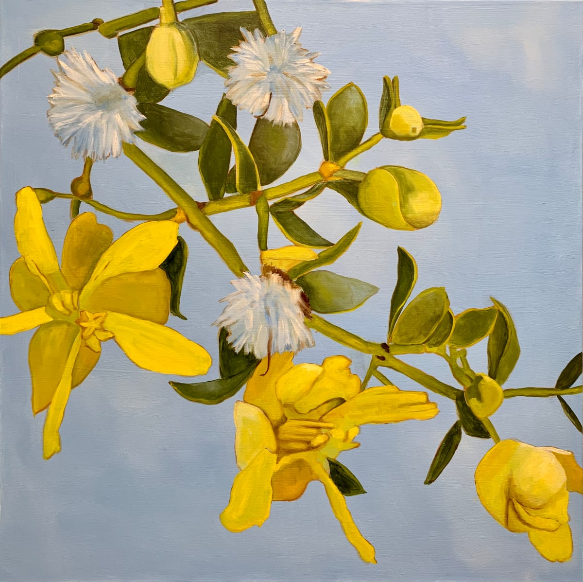 Creosote Bush I by Bradley Leslie Art 