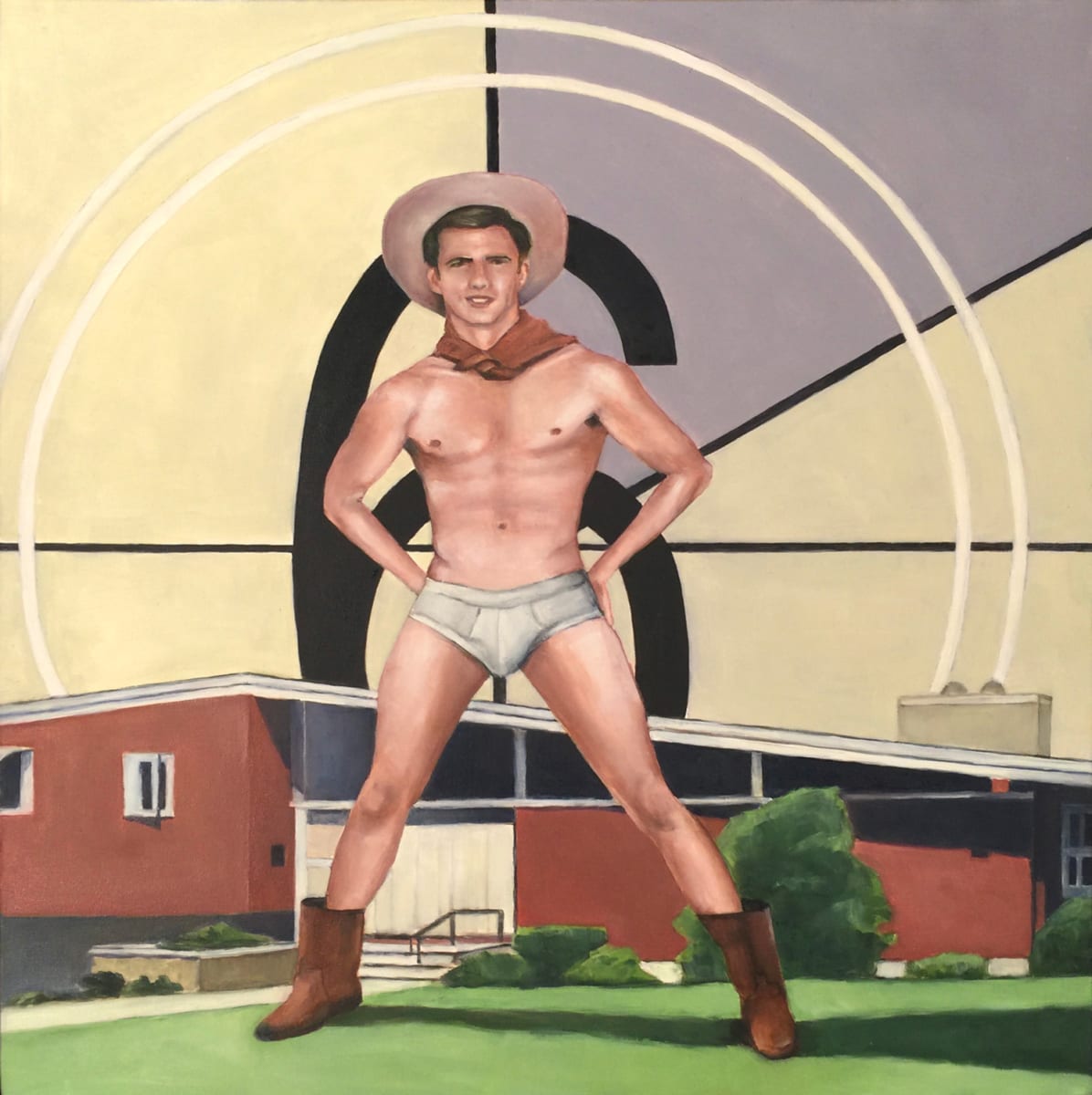 Okay Cowboy by Bradley Leslie Art 