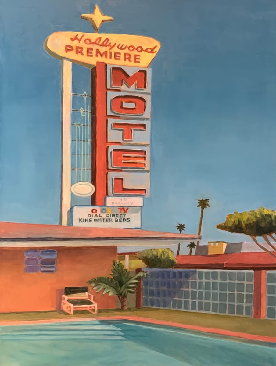 Hollywood Premiere Hotel by Bradley Leslie Art 