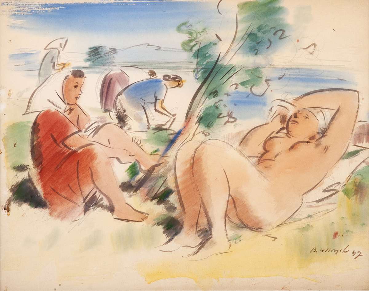 Po koupání by Bohumil Ullrych, Image 1.