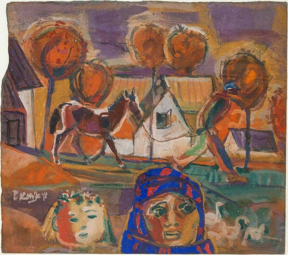 Na vsi by Pravoslav Kotik, Image 1.