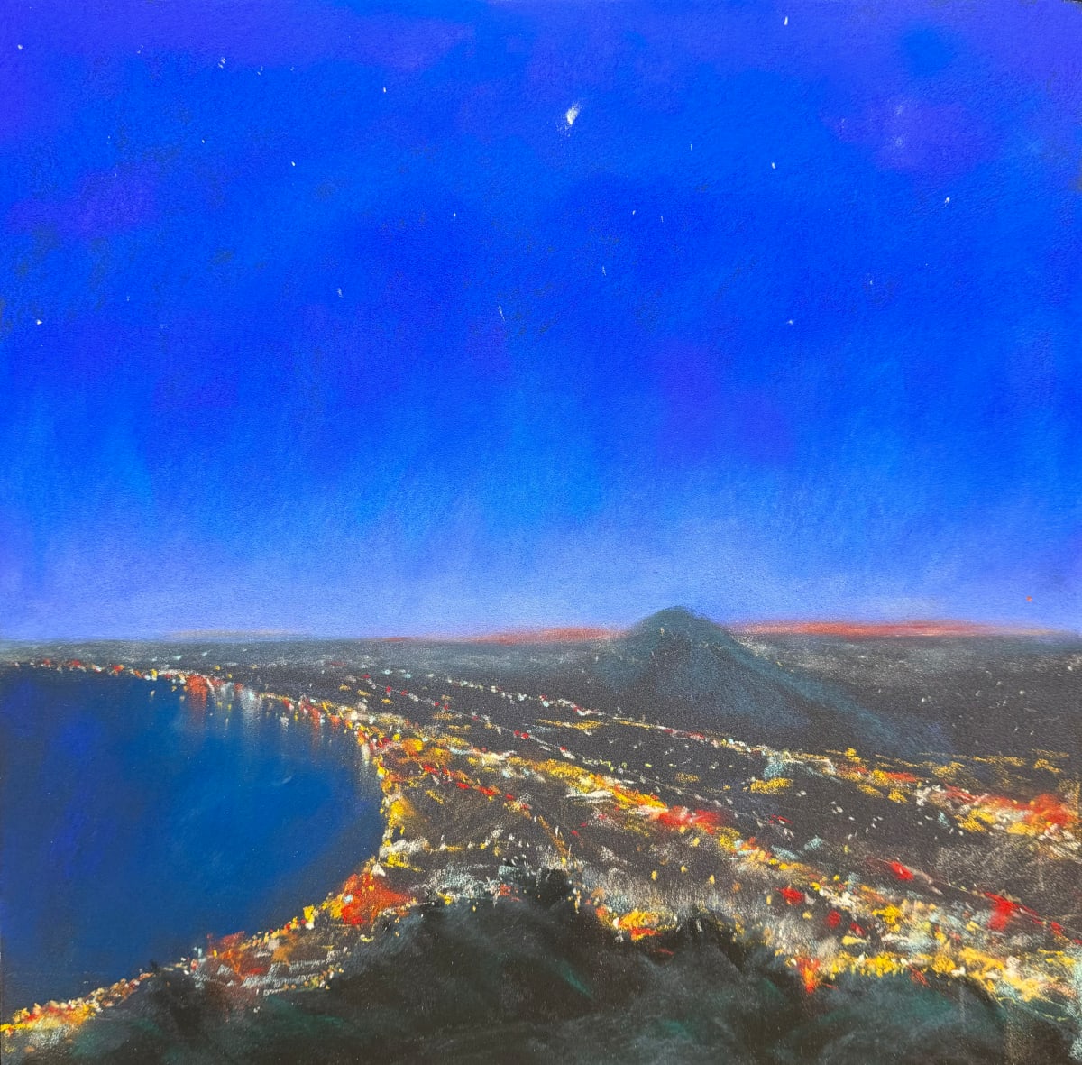 Xábia Coastline Nocturne by Karen O'Brien 