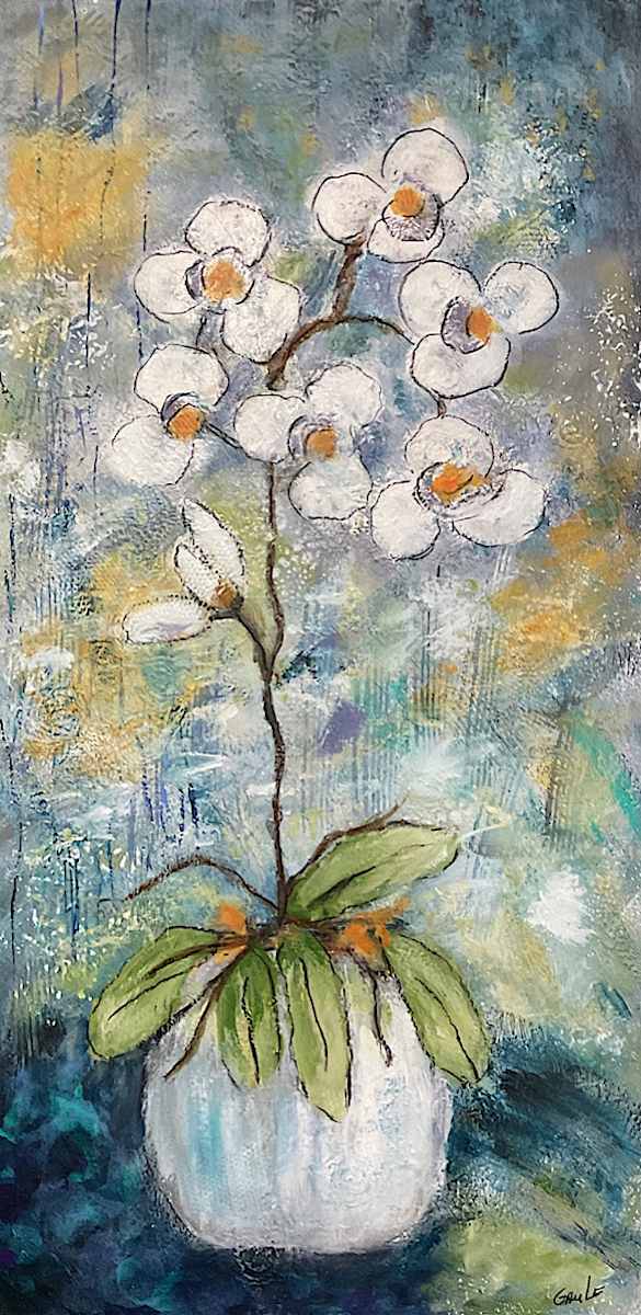 L’ORCHIDÉE by Ginette Lefebvre, GauLe, Image 1.
