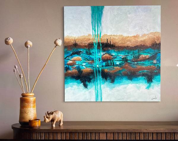 LA PLANÈTE BLEUE by Ginette Lefebvre, GauLe, Image 2.