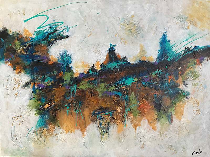TERRE D’UN PEUPLE by Ginette Lefebvre, GauLe, Image 1.
