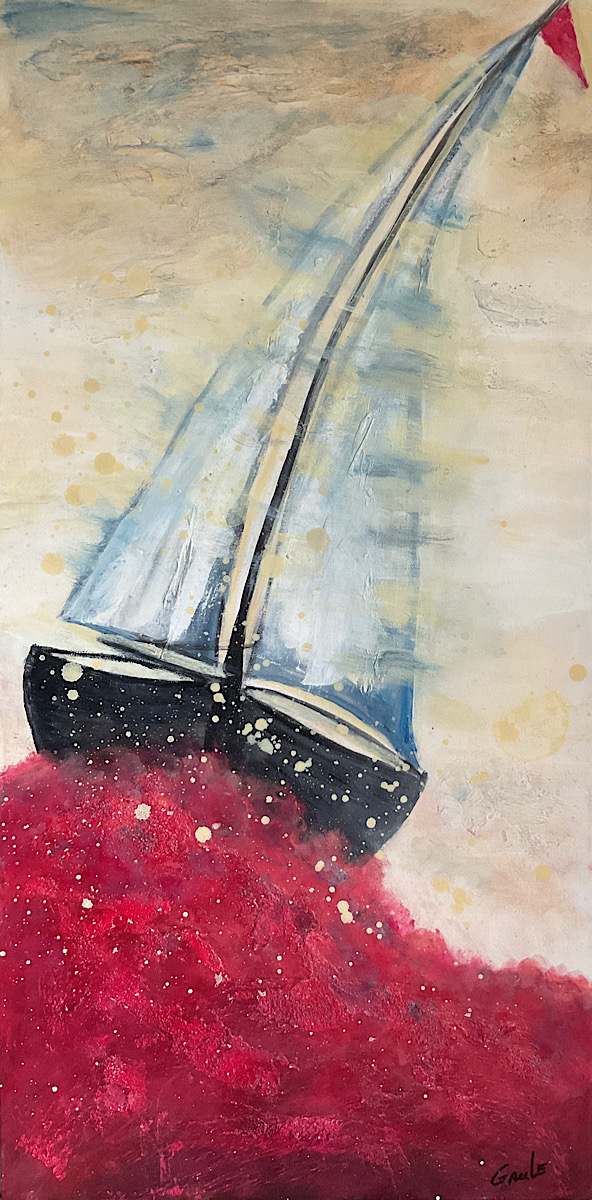 L’ODYSSÉE ÉCARLATE by Ginette Lefebvre, GauLe, Image 1.