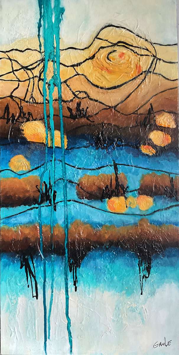 LUMIÈRE SURLES EAUX by Ginette Lefebvre, GauLe, Image 1.