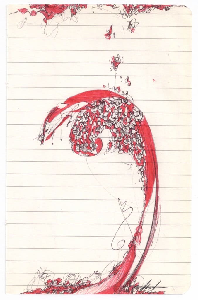 Blood Roses #4 by Brenda Stumpf Studios 