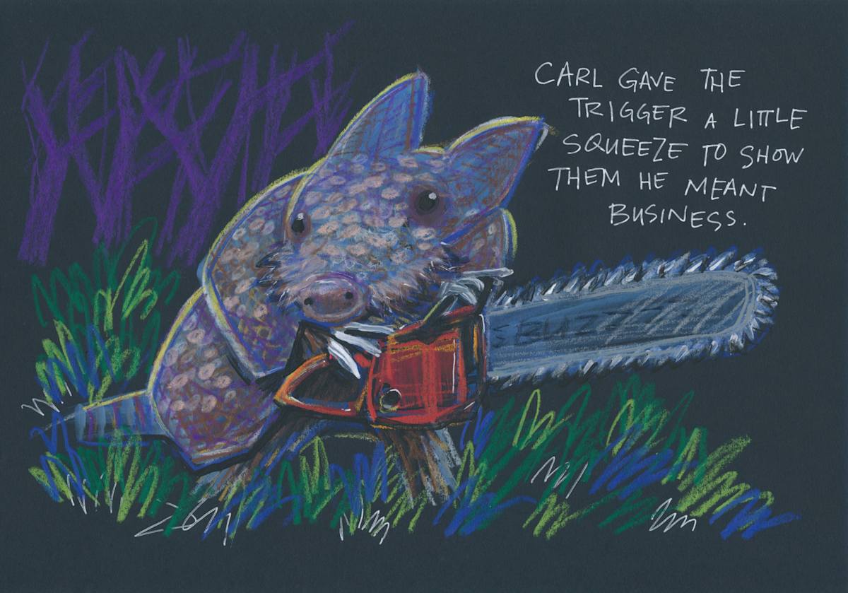 Carl Meant Business by Jen Dixon, Image 1.