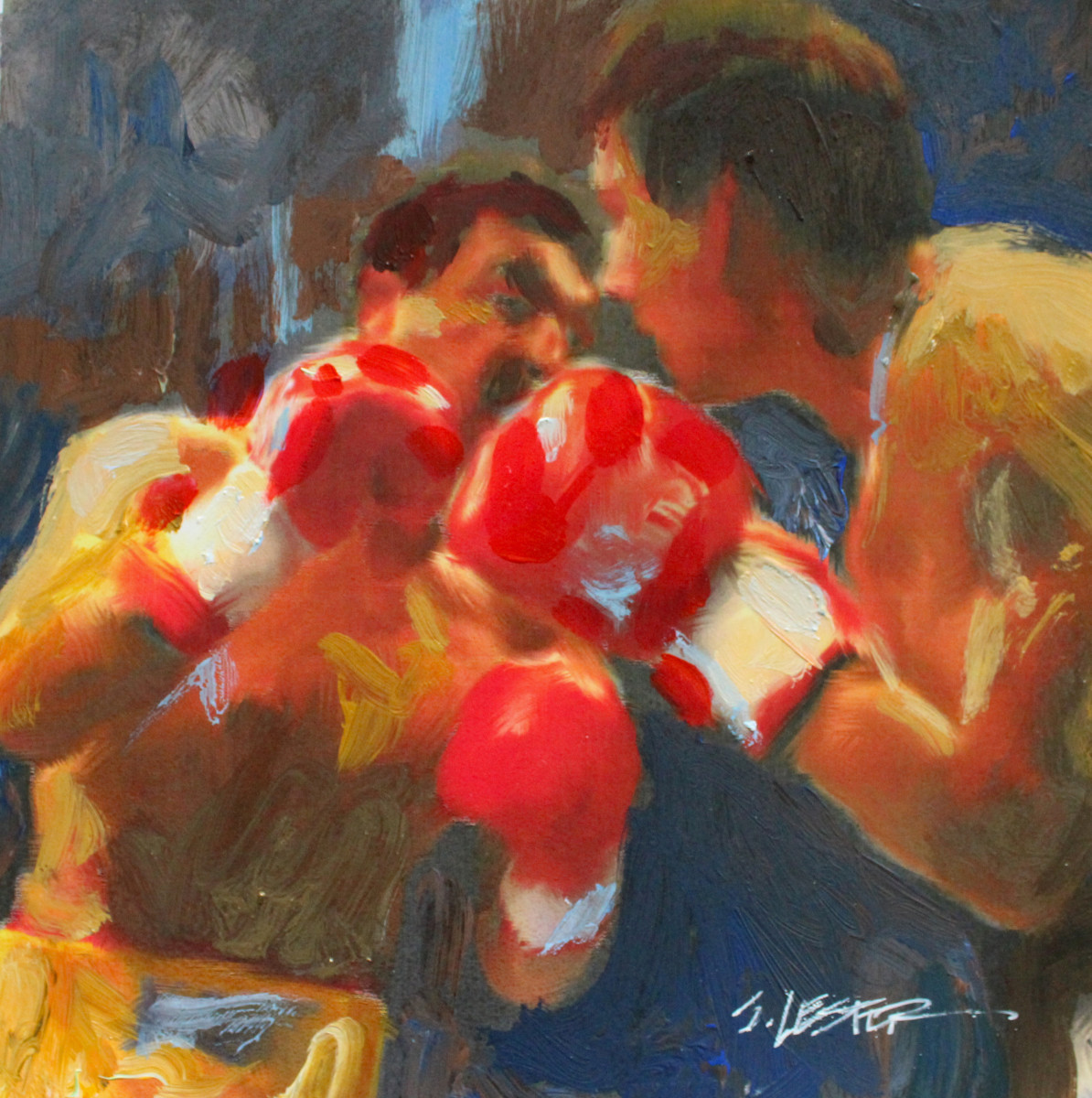 "Blood, Sweat and Tears" by Steven Lester 