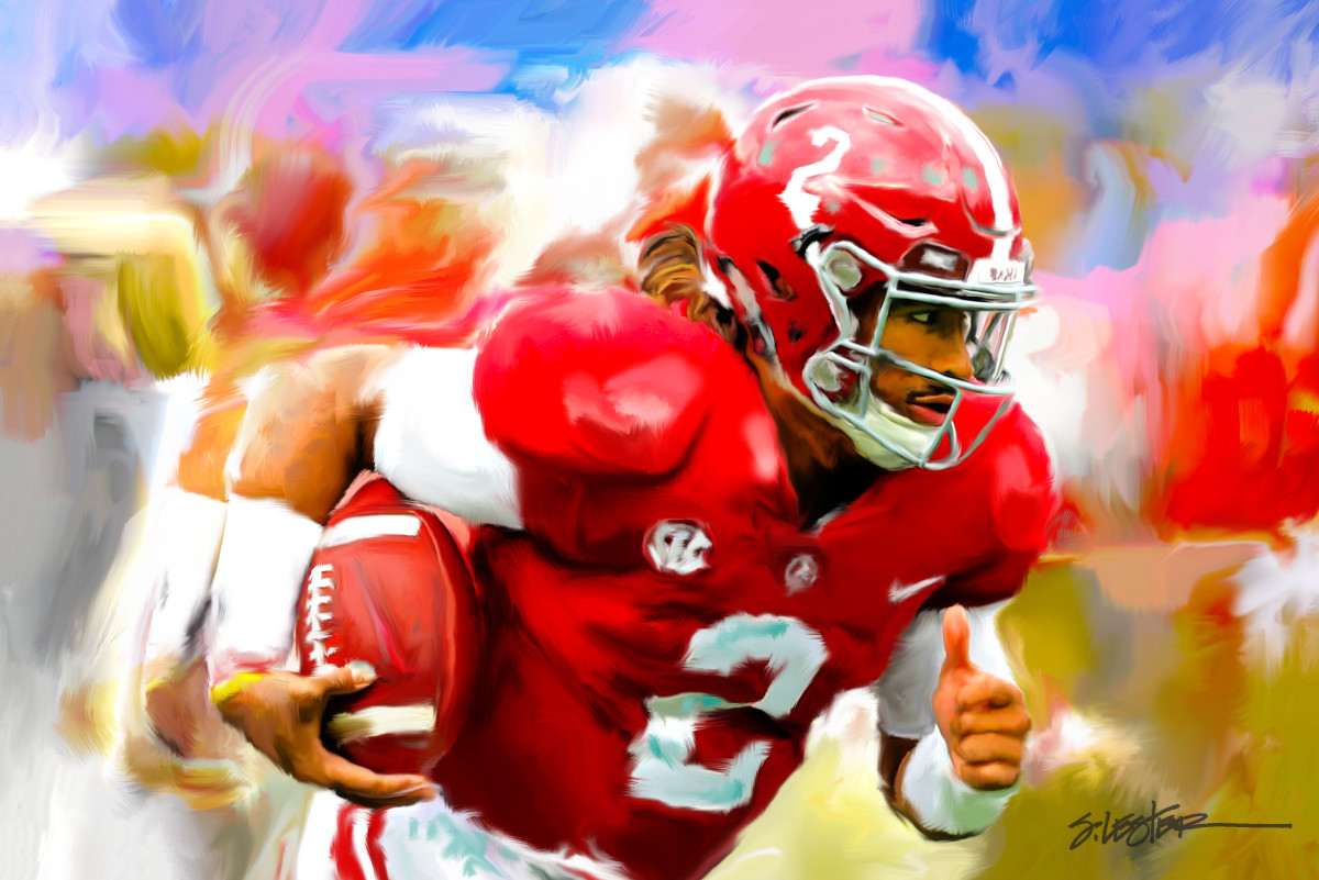 "Dual Threat QB" by Steven Lester 