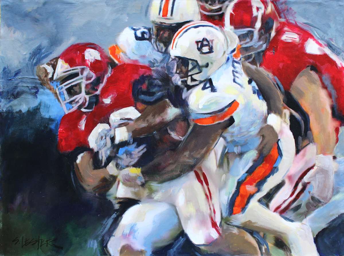 "Iron Sharpens Iron" by Steven Lester, Image 1.