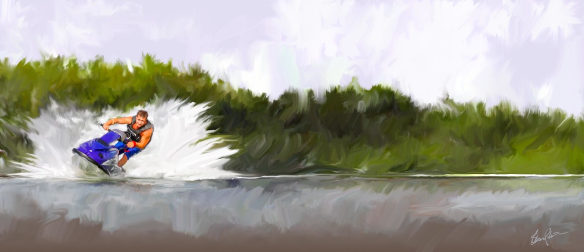 "Always Makin' Waves" by Steven Lester 