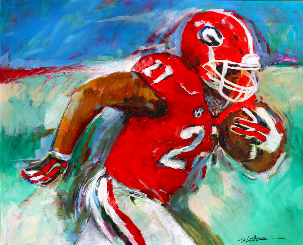 "UGA Superstar" by Steven Lester 