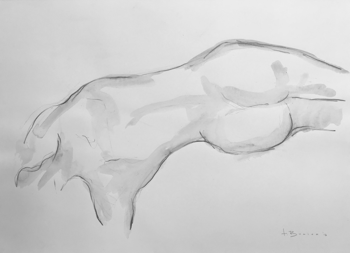 Nude Study III by Thomas Bucich 