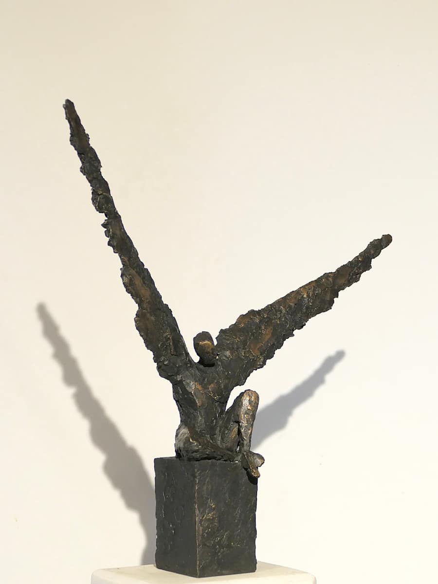 Seated Icarus by Thomas Bucich 